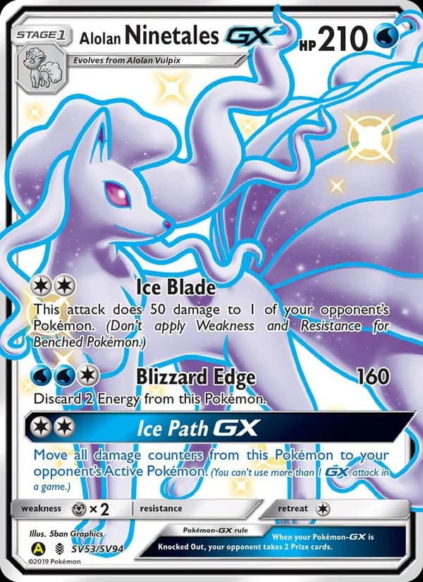 Alolan Ninetales GX