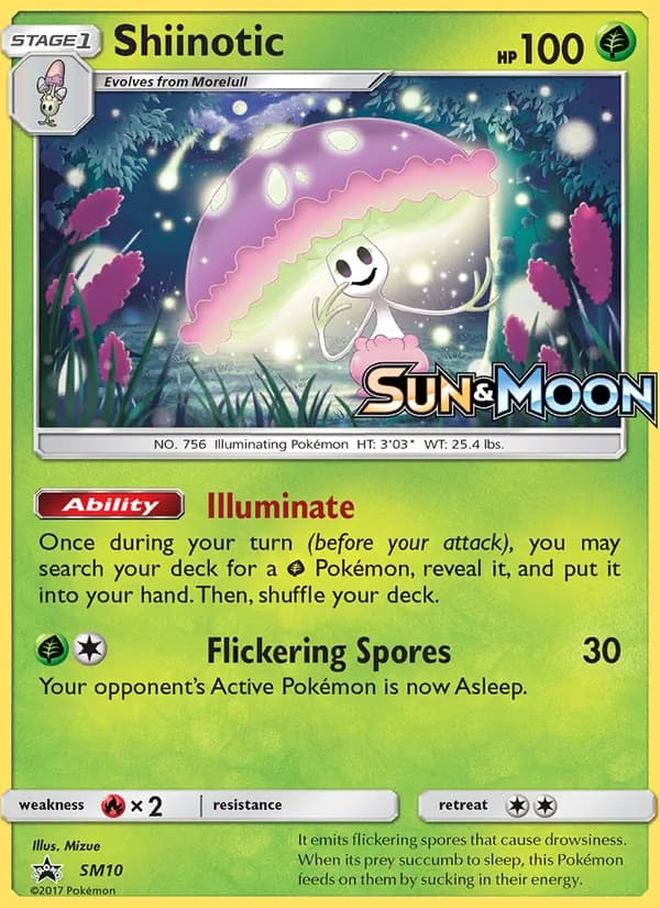 Shiinotic - SM10 (Prerelease) [Staff]
