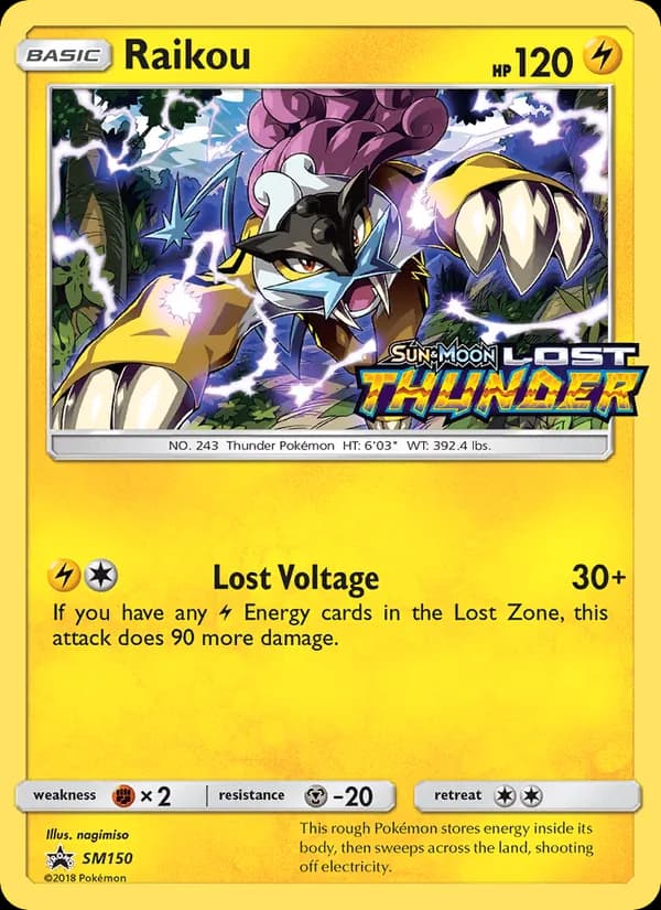 Raikou - SM150 (Prerelease) (Staff)