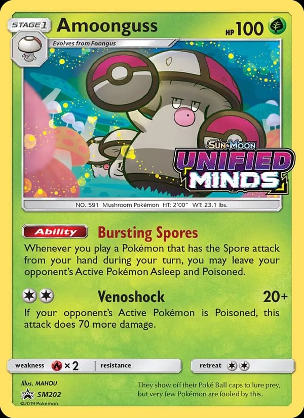 Amoonguss - SM202 (Prerelease) [Staff]