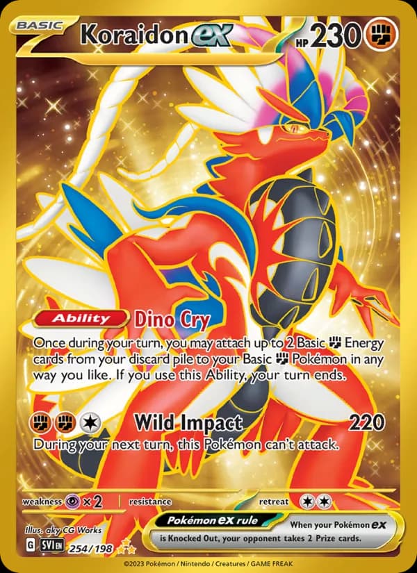 Koraidon ex - 254/198