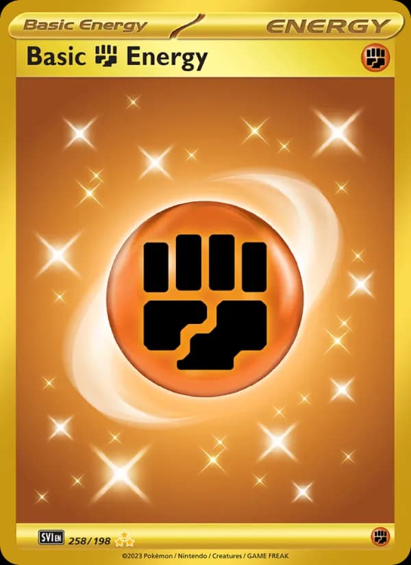 Basic Fighting Energy - 258/198
