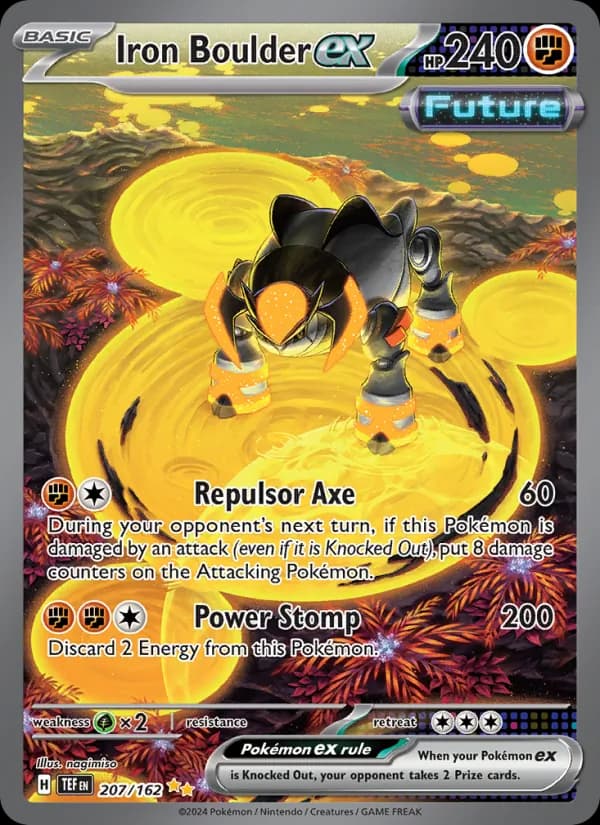 Iron Boulder ex - 207/162