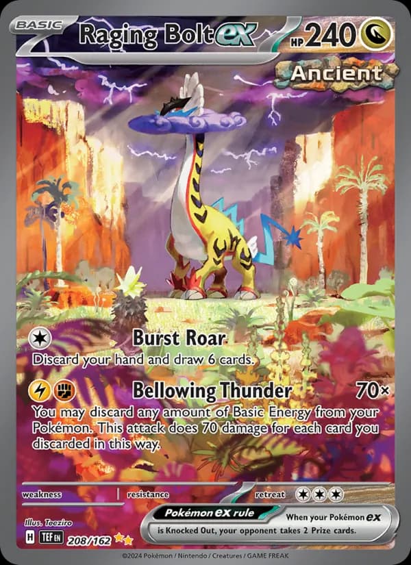 Raging Bolt ex #208/162