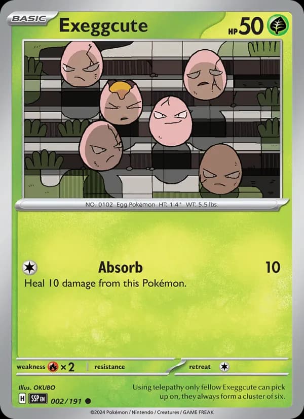 Exeggcute - 002/191