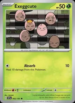Exeggcute - 002/191