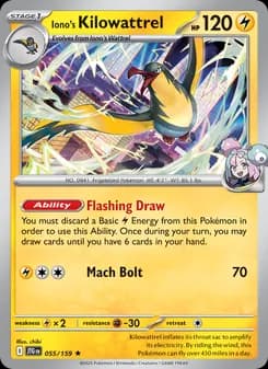 Iono's Kilowattrel - 055/159