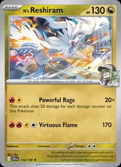 N's Reshiram - 116/159