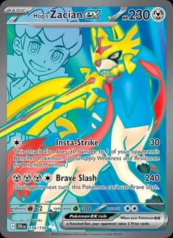 Hop's Zacian ex - 176/159