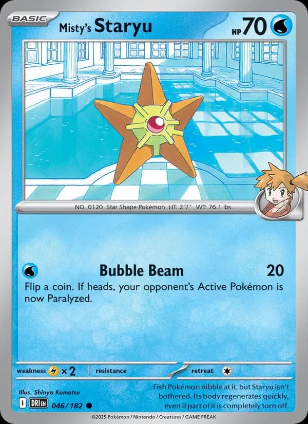 Misty's Staryu