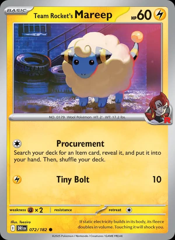 Team Rocket's Mareep