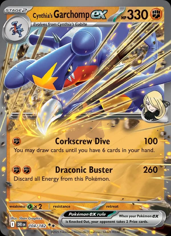 Cynthia's Garchomp ex