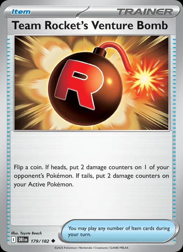 Team Rocket's Venture Bomb