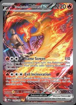 Team Rocket's Moltres ex - 229/182