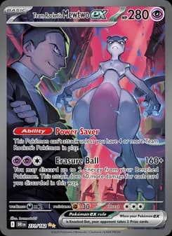 Team Rocket's Mewtwo ex - 231/182