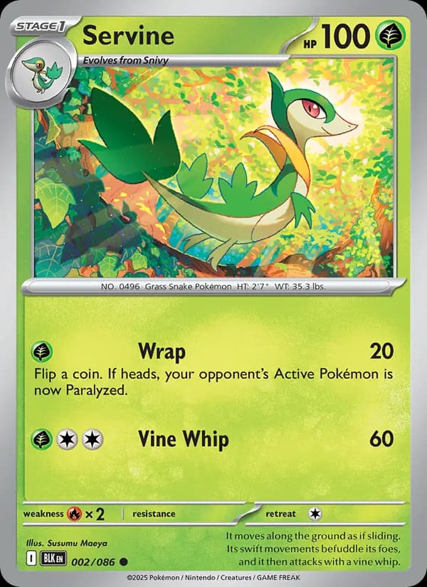 Servine (Master Ball Pattern)