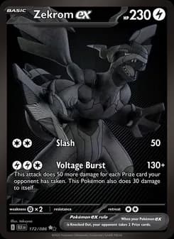 Zekrom ex - 172/086