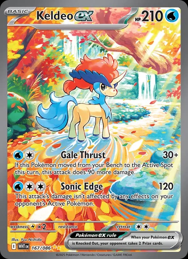 Keldeo ex - 167/086