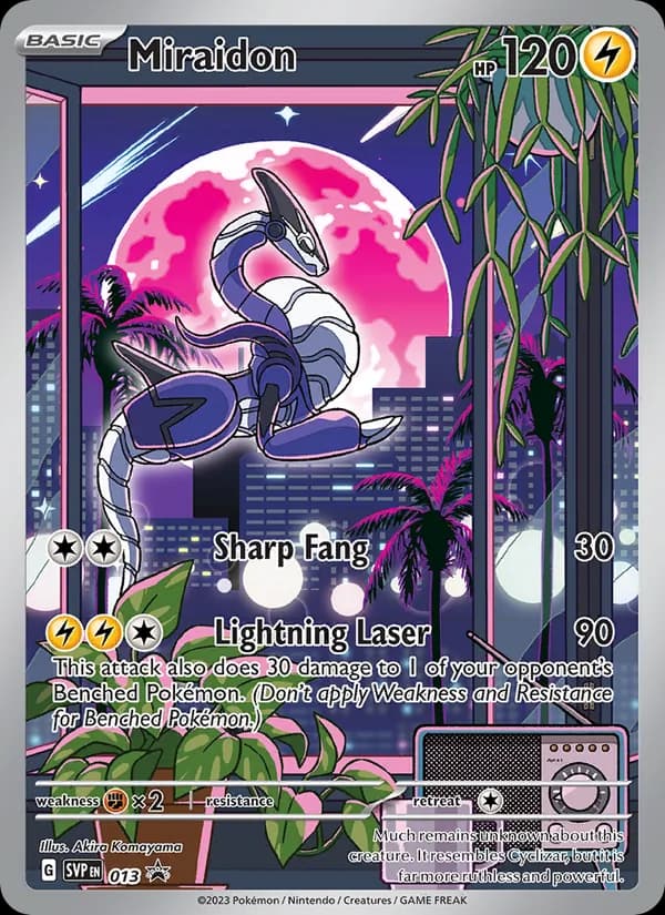 Miraidon - 013 (Pokemon Center Exclusive)