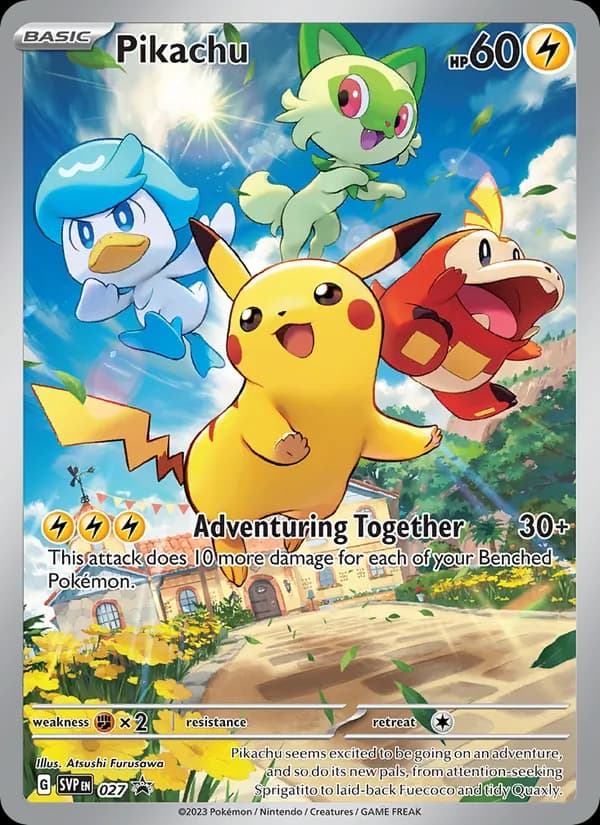 Pikachu - 027 (Pokemon Center Exclusive)