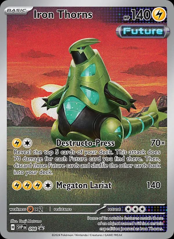 Iron Thorns - 098 (Pokemon Center)