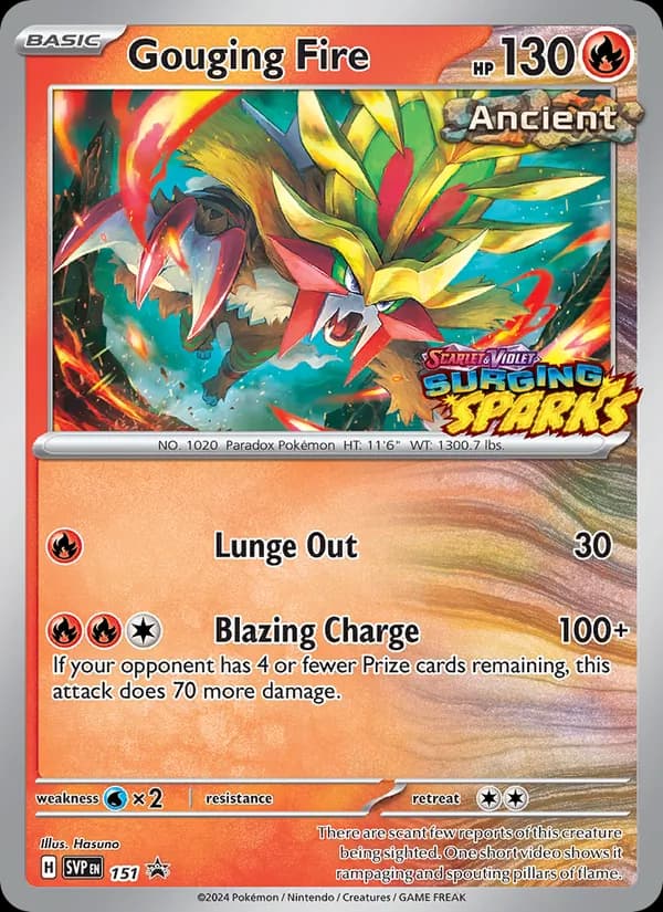 Gouging Fire