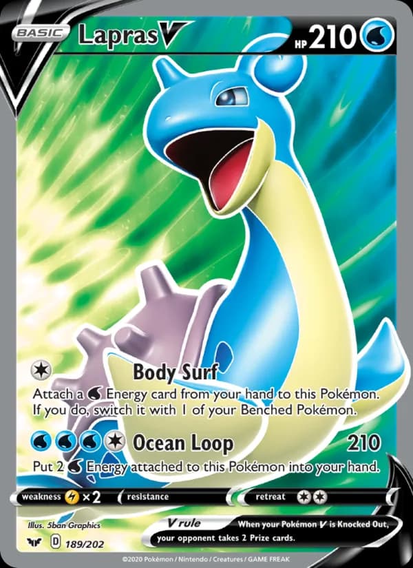 Lapras V (Full Art)