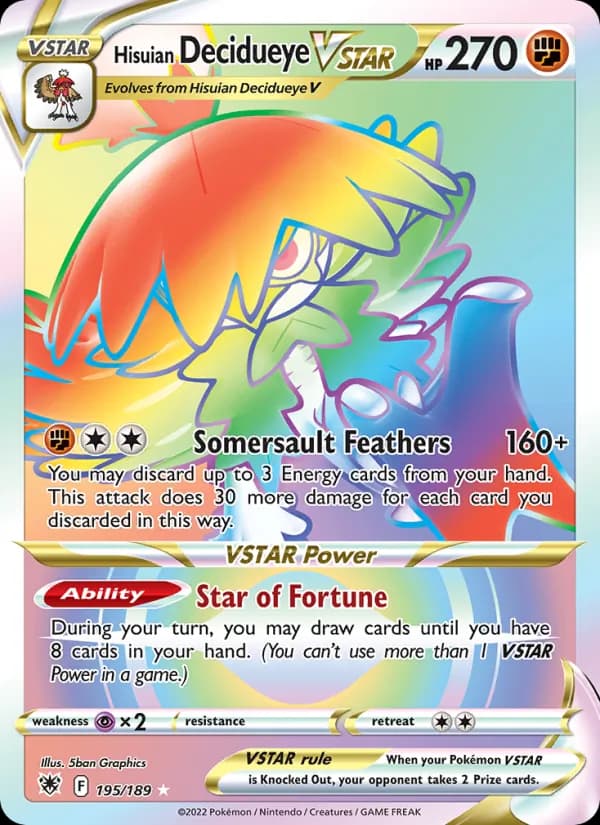 Hisuian Decidueye VSTAR (Secret)