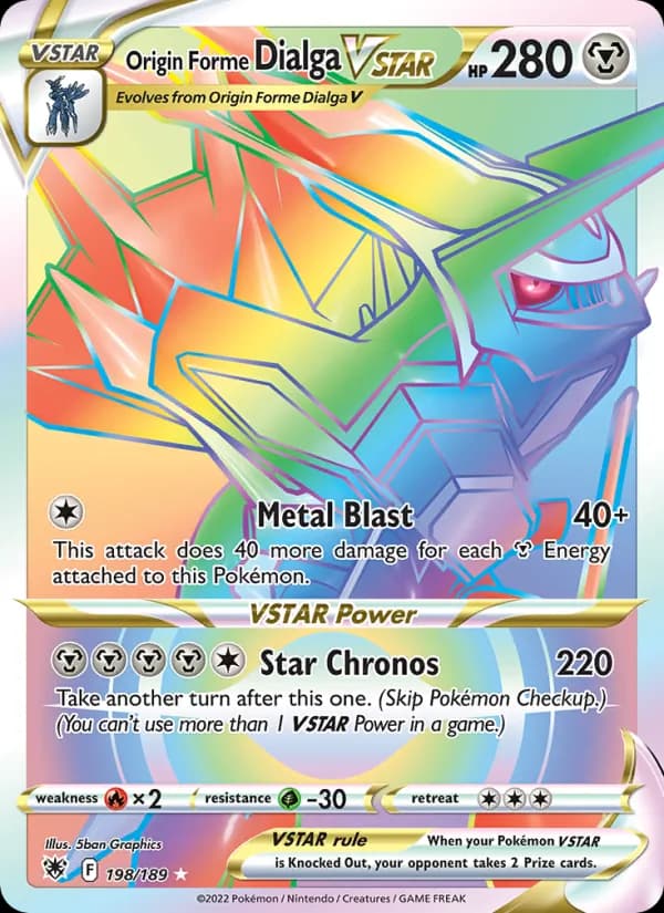 Origin Forme Dialga VSTAR - 198/189 (Secret)