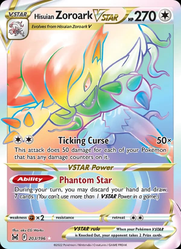 Hisuian Zoroark VSTAR (Secret)