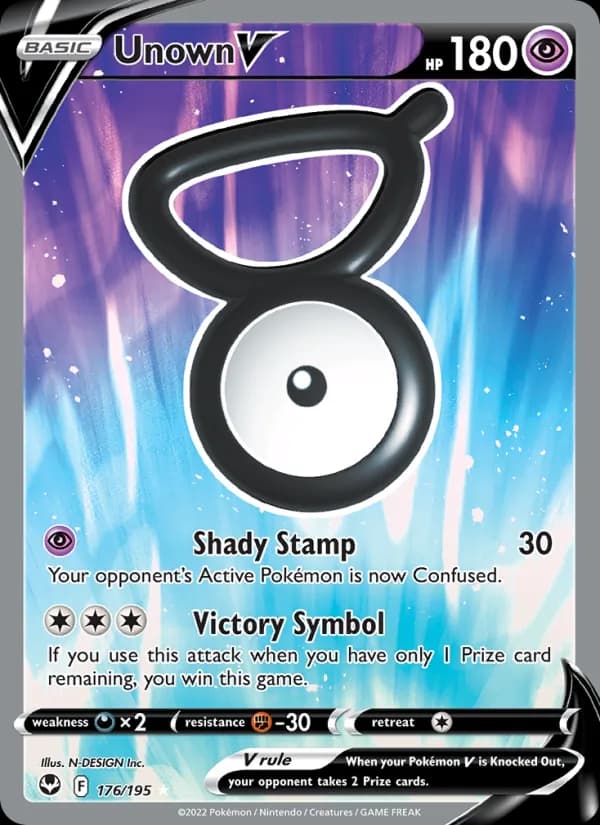 Unown V (Full Art)