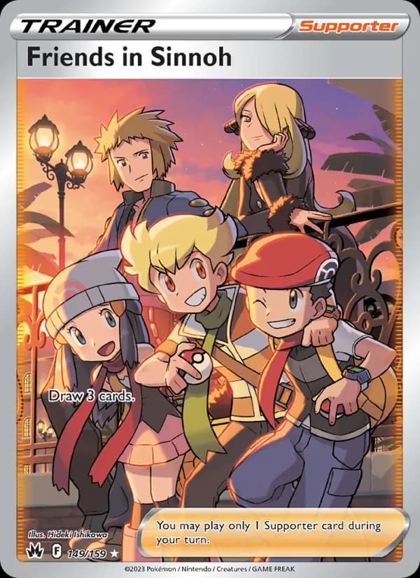 Friends in Sinnoh (Full Art)