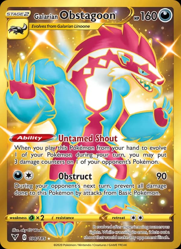 Galarian Obstagoon (Secret)