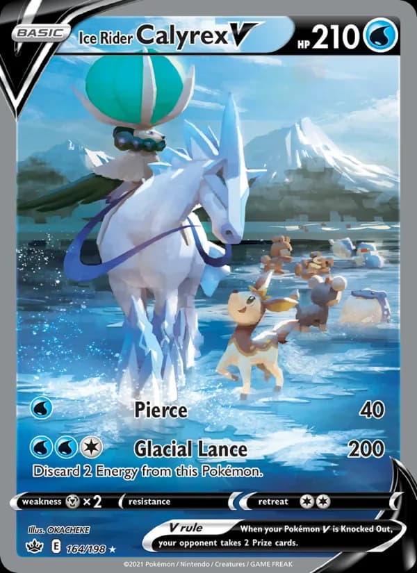 Ice Rider Calyrex V (Alternate Full Art)