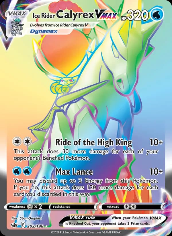 Ice Rider Calyrex VMAX (Secret)