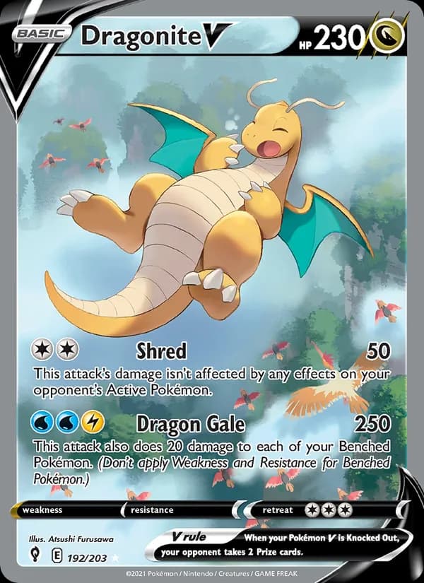 Dragonite V (Alternate Full Art) #192/203