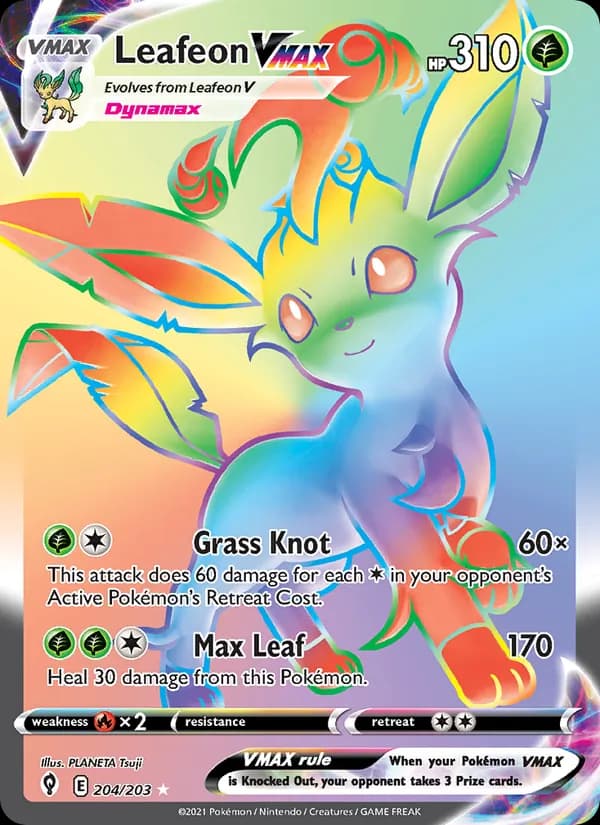Leafeon VMAX (Secret)