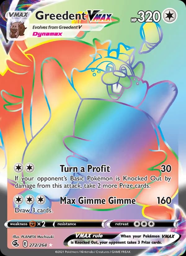 Greedent VMAX (Secret)