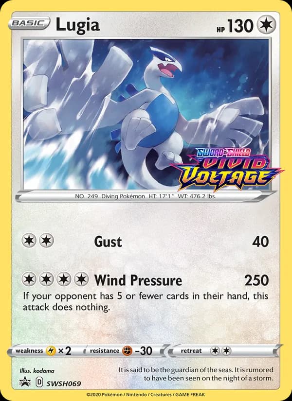 Lugia - SWSH069 (Prerelease)