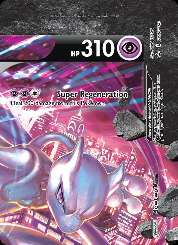 Mewtwo V-UNION - SWSH160