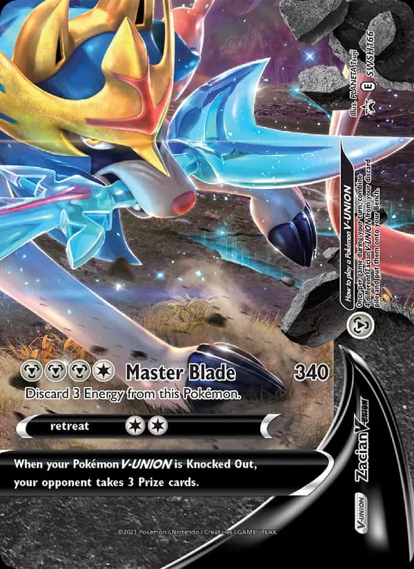 Zacian V-UNION - SWSH166