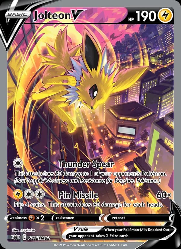 Jolteon V - SWSH183