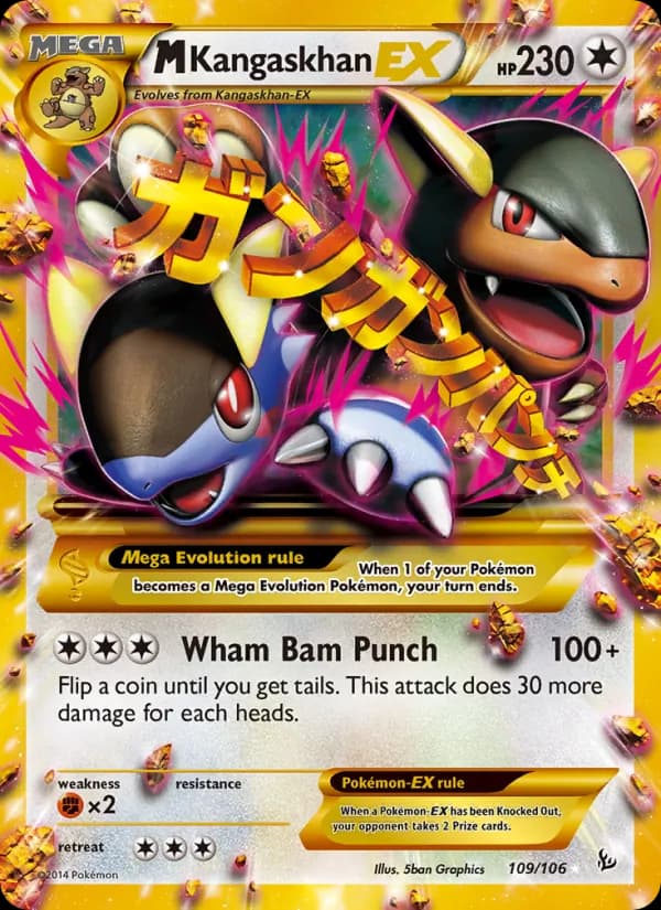 M Kangaskhan EX (109 Secret Rare) #109/106