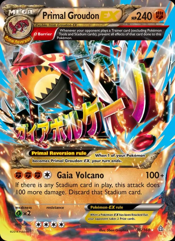 Primal Groudon EX (Omega)