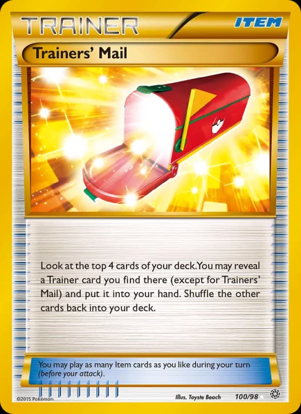 Trainers' Mail (Secret)