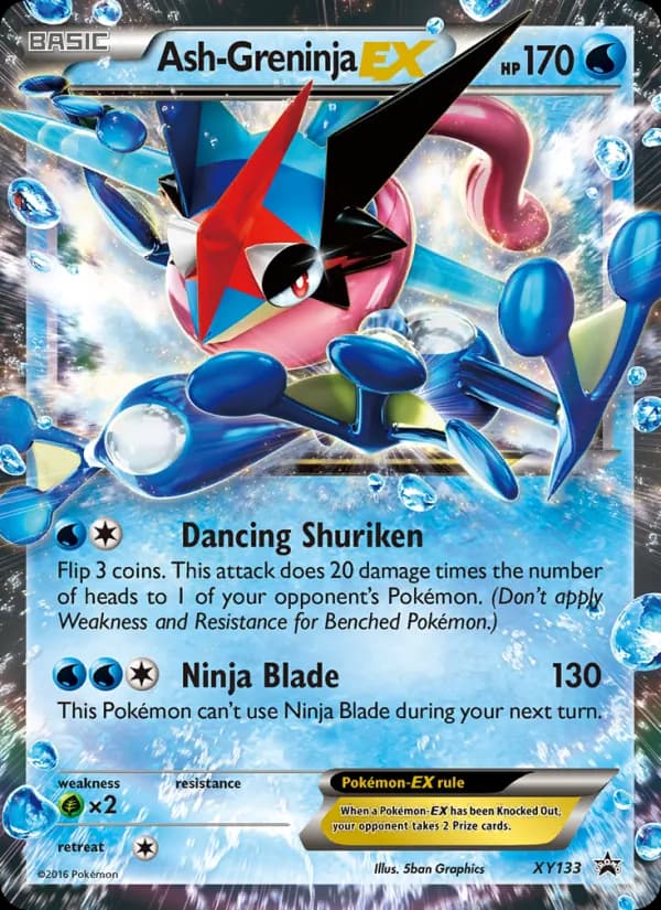 Ash-Greninja EX - XY133