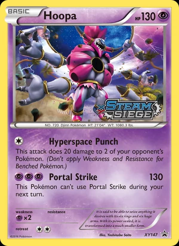 Hoopa - XY147 (Prerelease) [Staff]