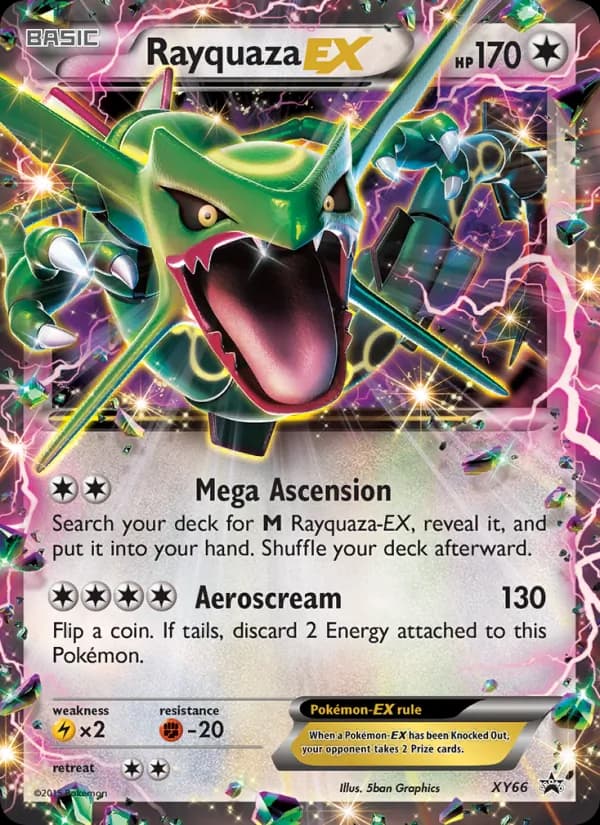 Rayquaza EX - XY66