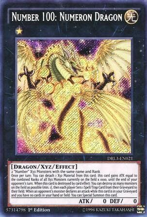 Number 100: Numeron Dragon