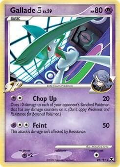 Gallade E4 - 20/111 (DPPt Rising Rivals)